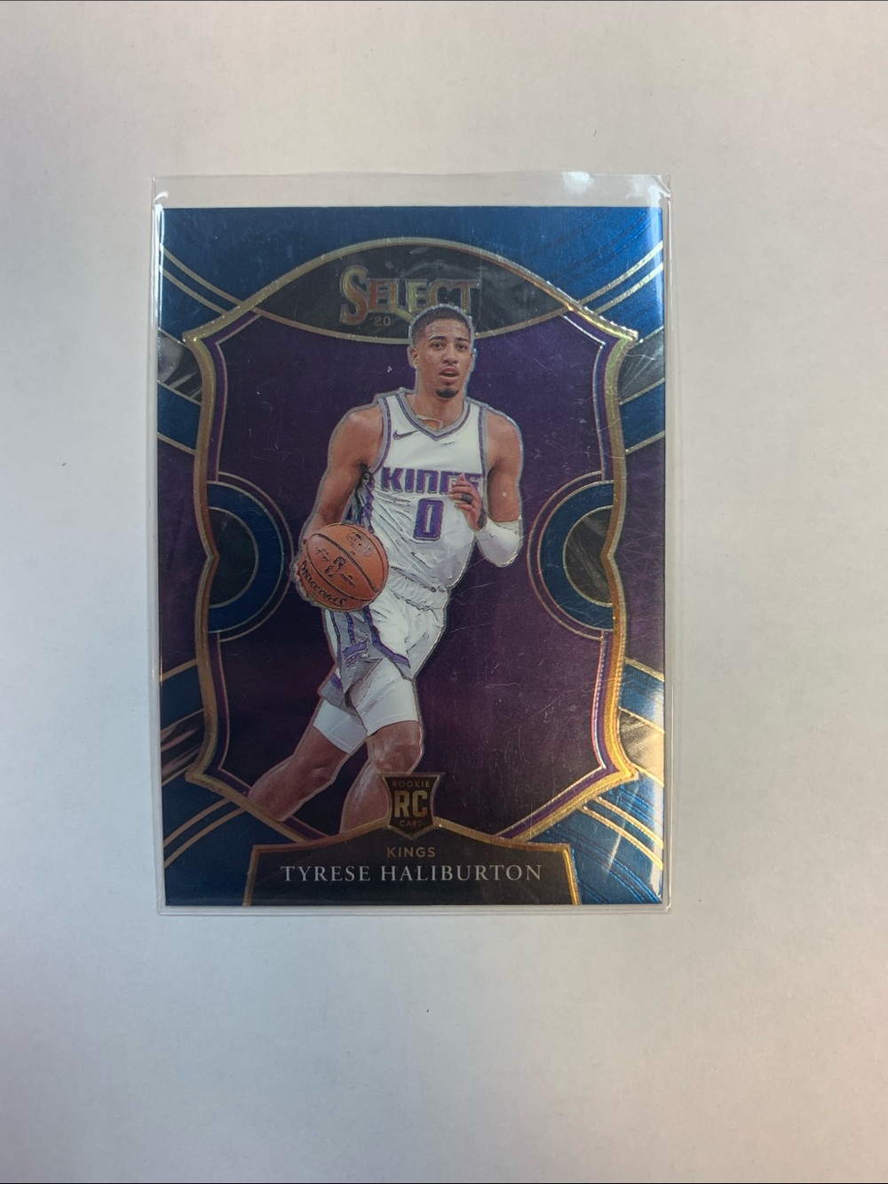 Panini Tyrese Haliburton Basketball Card - Purple/Gold/Black